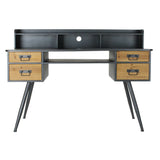Desk DKD Home Decor Metal Fir (135 x 60 x 95 cm)-2