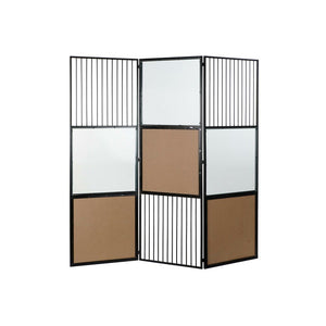 Folding screen DKD Home Decor Metal Bamboo Crystal (180 x 1.8 x 180 cm)-0