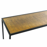 Console DKD Home Decor 110 x 25 x 84 cm Black Golden Aluminium Plastic-1