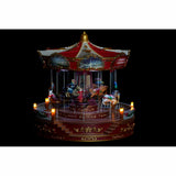 Christmas bauble DKD Home Decor LED Light Movement Musical Multicolour PVC Resin 30 x 30 x 30 cm-1