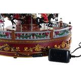 Christmas bauble DKD Home Decor LED Light Movement Musical Multicolour PVC Resin 30 x 30 x 30 cm-2