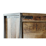 Cupboard DKD Home Decor 8424001857029 120 x 41 x 161 cm Natural Black Steel Mango wood-1