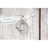 TV furniture DKD Home Decor 8424001858347 Metal White Mango wood 160 x 40 x 65 cm-3