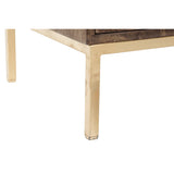 Sideboard DKD Home Decor Brown Metal Mango wood 147 x 43 x 75 cm-1