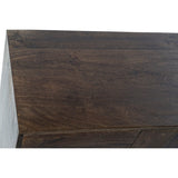 Sideboard DKD Home Decor Brown Metal Mango wood 147 x 43 x 75 cm-2