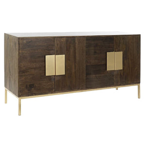 Sideboard DKD Home Decor Brown Metal Mango wood 147 x 43 x 75 cm-0
