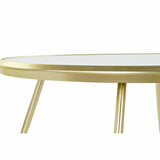 Centre Table DKD Home Decor Mirror Steel (83,5 x 83,5 x 40 cm)-2
