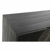 Sideboard DKD Home Decor Black Multicolour Golden Metal Mango wood 160 x 45 x 75 cm-3