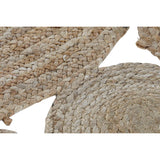 Carpet DKD Home Decor Tropical Jute (200 x 200 x 200 cm)-1