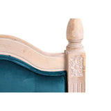 Headboard DKD Home Decor Turquoise Wood Rubber wood 160 x 6 x 120 cm-2