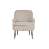 Armchair DKD Home Decor Beige Fir 61 x 56 x 75 cm-1