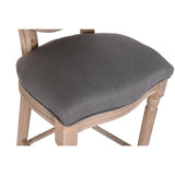 Stool DKD Home Decor Dark grey Fir 48 x 54 x 118 cm-1