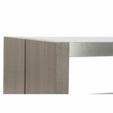 Centre Table DKD Home Decor Crystal Aluminium Oak Tempered Glass (120 x 60 x 37,5 cm)-4