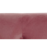 Bed DKD Home Decor Wood Metal Pink 180 x 200 cm 187 x 210 x 137 cm-2
