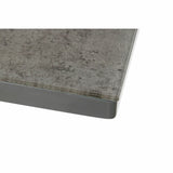 Dining Table DKD Home Decor Crystal Steel Dark grey (180 x 90 x 76 cm)-3