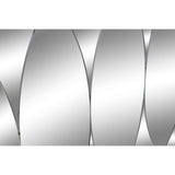 Wall mirror DKD Home Decor Black Modern Circles 120 x 2 x 80 cm-2