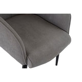 Armchair DKD Home Decor Black Grey Metal 69 x 77 x 91 cm-2