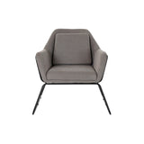 Armchair DKD Home Decor Black Grey Metal 75 x 76 x 82 cm-3