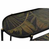 Console DKD Home Decor Black Green Metal MDF Wood 120 x 41 x 80 cm-1