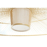 Ceiling Light DKD Home Decor White Natural Bamboo 50 W 100 x 100 x 32 cm-5
