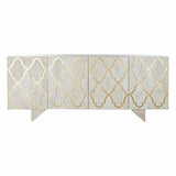 Sideboard DKD Home Decor White 177 x 45 x 75 cm Golden Mango wood-4