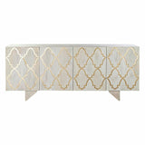 Sideboard DKD Home Decor White 177 x 45 x 75 cm Golden Mango wood-1