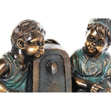 Garden fountain DKD Home Decor Bronze Resin Boys (47 cm)-2