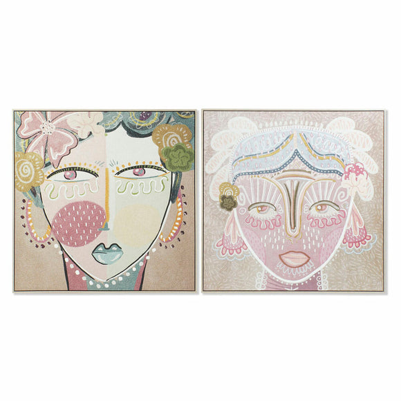 Canvas DKD Home Decor polystyrene Canvas 103 x 4,5 x 103 cm-0