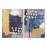 Painting DKD Home Decor Modern Urban 103,5 x 4,5 x 144 cm (2 Units)-0