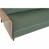 Sofabed DKD Home Decor 203 x 87 x 81 cm Black Metal Brown Green-1