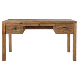 Desk DKD Home Decor Natural Recycled Wood 136 x 67 x 76 cm-2