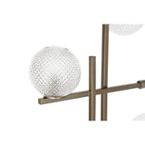 Floor Lamp DKD Home Decor Crystal Golden Metal Modern (55 x 24 x 185 cm)-3