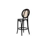 Stool DKD Home Decor 43 x 43 x 108 cm Black-3