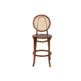 Stool DKD Home Decor Brown Dark brown 43 x 43 x 108 cm-3