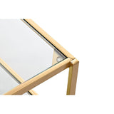 Centre Table DKD Home Decor Golden 120 x 50 x 45 cm Mirror Metal-3