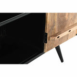 Sideboard DKD Home Decor Brown Black Metal Mango wood (145 x 40 x 90 cm)-6