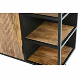 Sideboard DKD Home Decor Brown Black Metal Mango wood (145 x 40 x 90 cm)-2