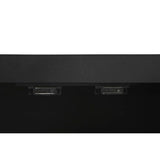 Sideboard DKD Home Decor Black Rattan Mango wood 160 x 40 x 90 cm-2