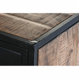 Sideboard DKD Home Decor Brown Black Metal Mango wood (160 x 40 x 90 cm)-7