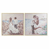 Canvas DKD Home Decor polystyrene Canvas 100 x 4 x 100 cm-0