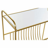 Magazine rack DKD Home Decor Mirror Golden Metal (76 x 35 x 83 cm)-1