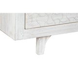 Chest of drawers DKD Home Decor White Multicolour Metal Mango wood Indian Man 30 x 40 cm 112 x 35 x 75 cm-6