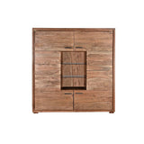 Cupboard DKD Home Decor   145 x 40 x 153 cm Crystal Brown Acacia-2