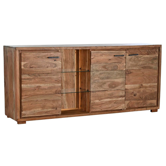 Sideboard DKD Home Decor Brown Crystal Acacia (175 x 40 x 78 cm)-0