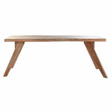 Dining Table DKD Home Decor Brown Natural Wood Acacia 200 x 90 x 77 cm-2