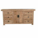 Sideboard DKD Home Decor Natural Wood 180 x 45 x 85 cm-2