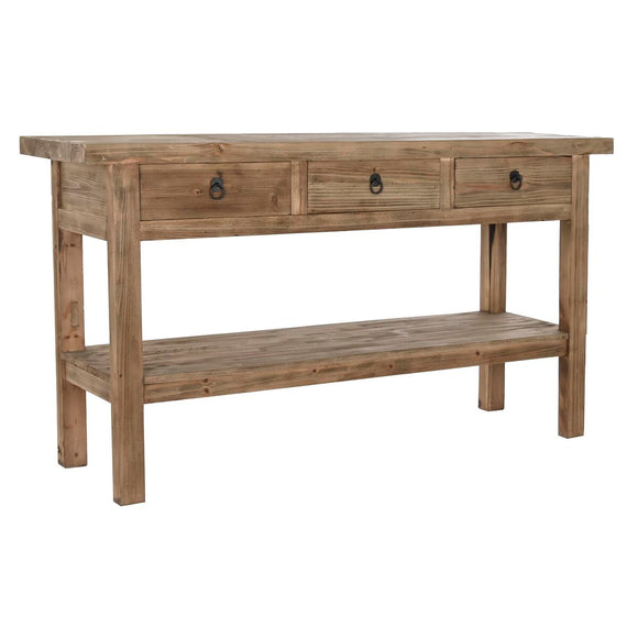 Console DKD Home Decor Brown Natural Wood Pinewood 170 x 45 x 90 cm-0