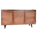 Sideboard DKD Home Decor Multicolour Golden Dark brown Wood Metal 150 x 43 x 80 cm-3