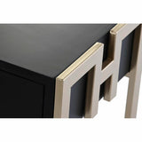 Centre Table DKD Home Decor 150 x 36 x 48 cm Metal Wood Aluminium-3