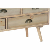 Chest of drawers DKD Home Decor Natural Wood MDF Navy Blue Light grey (120 x 36 x 68 cm)-5